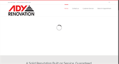 Desktop Screenshot of adyrenovation.com